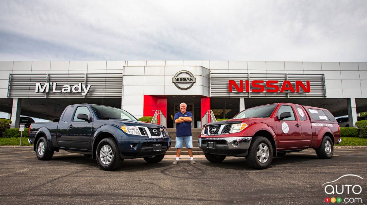 After a Million Miles With his Frontier, Nissan Gives Owner a New One